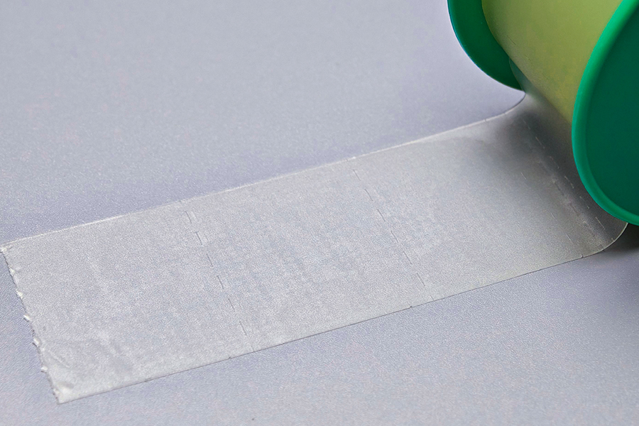 3cm×5m プラスチックカバー付きプレカットハイドロコロイドテープ
