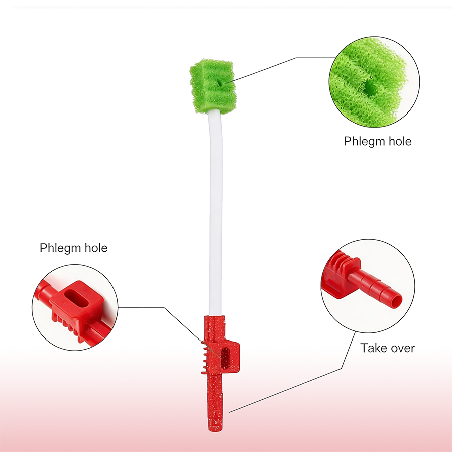 滅菌糸くずの出ない PU フォーム外科用スポンジ ブラシ