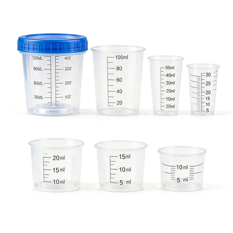 30ml-2000ml 耐久性のある PP 計量カップ